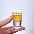 custom clear thick bottom sublimation tequila shot glasses